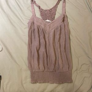 Mine brown tank top